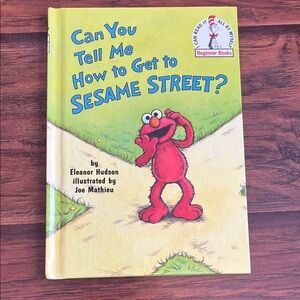 ⭐️⭐️PICK 5 / $20 Can You Tell Me How to Get to Sesame Street? Book